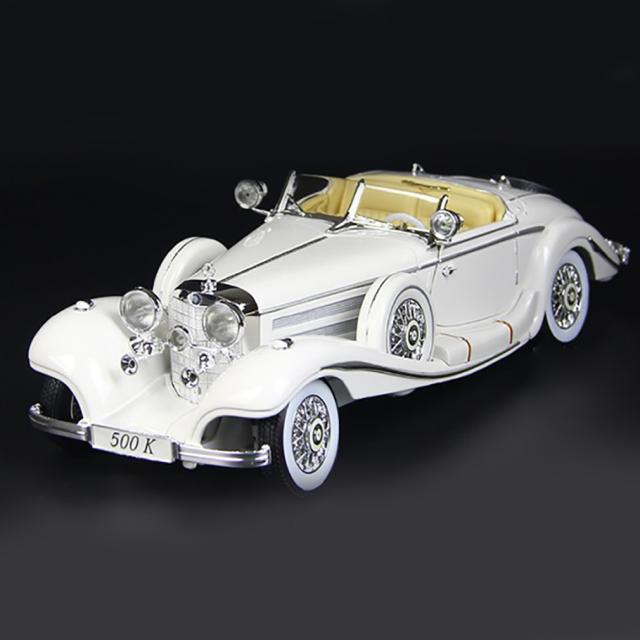 1/18 メルセデスベンツ500K 白 Specialroadster1936 1/18 Mercedes
